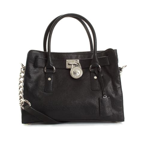 hamilton michael kors black silver|Michael Kors Hamilton.